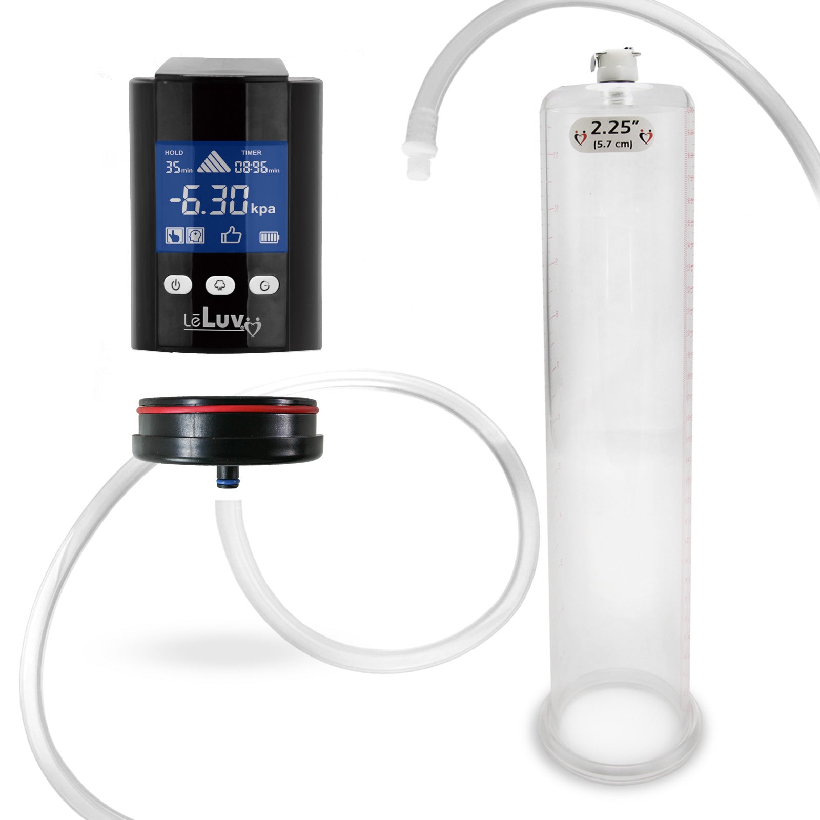 iPump Smart LCD Head with Adapter Penis Pump 9 inch or 12 Inch Lengt photo
