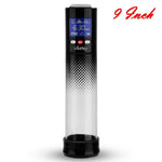 LeLuv® Smart LCD iPump® Penis Pump Kit | 8 or 9 Inch Cylinder + TPR Seal
