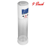 LeLuv® Smart LCD iPump® Penis Pump Kit | 8 or 9 Inch Cylinder + TPR Seal