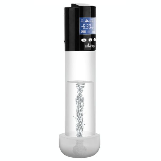 LeLuv® Smart LCD iPump® Penis Pump Kit | 8 or 9 Inch Cylinder + Magic Sleeve™
