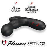 Prostate and Perineum Massager USB Rechargable 30 Speed Smooth Silicone