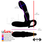 Prostate and Perineum Massager USB Rechargable 30 Speed Smooth Silicone
