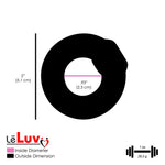 STUDFLEX Cock Rings | Smooth Stretchy Silicone | 6 Styles and Colors