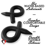 STUDFLEX Cock Rings | Smooth Stretchy Silicone | 6 Styles and Colors