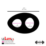 STUDFLEX Cock Rings | Smooth Stretchy Silicone | 6 Styles and Colors