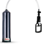 2.25" EasyOp Tgrip BASIC Clear Hose Black Cylinder Penis Pump