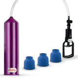 Penis Pump EasyOp Tgrip with 3x Silicone Sleeves - Sm. Med. Or Lrg.