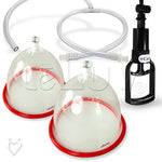 LeLuv Breast Pump | Tgrip Handle, Single or Pair of Cups