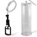 Tgrip QR Cylinder Penis Pump Kit - 12" x 3.70" Acrylic Cylinder