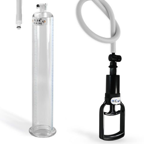 Penis Pump Tgrip Handle QR Cylinder 9 Inch or 12 Inch Length Kit