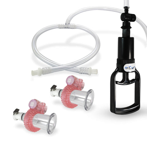 LeLuv Vibrating Nipple Vacuum Pump | Tgrip Handle