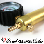 ULTIMA Premium Vacuum Pump Handles with Gauge Options | Padded or Ergonomic Grips