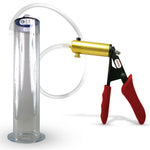 LeLuv® Ultima Penis Pump -  Ergonomic Silicone Grips and Clear Hose with Wide Flange Cylinders