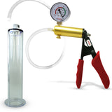 LeLuv® Ultima Penis Pump -  Ergonomic Silicone Grips and Clear Hose with Wide Flange Cylinders