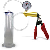 LeLuv® Ultima Penis Pump -  Ergonomic Silicone Grips and Clear Hose with Wide Flange Cylinders