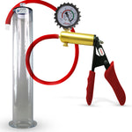LeLuv® Ultima Premium Penis Pump - Silicone Grips & Hose with Wide Flange Cylinder
