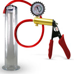 LeLuv® Ultima Premium Penis Pump - Silicone Grips & Hose with Wide Flange Cylinder