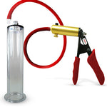 LeLuv® Ultima Premium Penis Pump - Silicone Grips & Hose with Wide Flange Cylinder