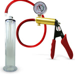 LeLuv® Ultima Premium Penis Pump - Silicone Grips & Hose with Wide Flange Cylinder