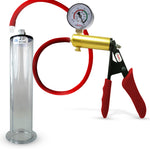 LeLuv® Ultima Premium Penis Pump - Silicone Grips & Hose with Wide Flange Cylinder