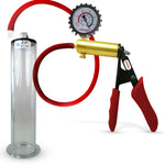 LeLuv® Ultima Premium Penis Pump - Silicone Grips & Hose with Wide Flange Cylinder