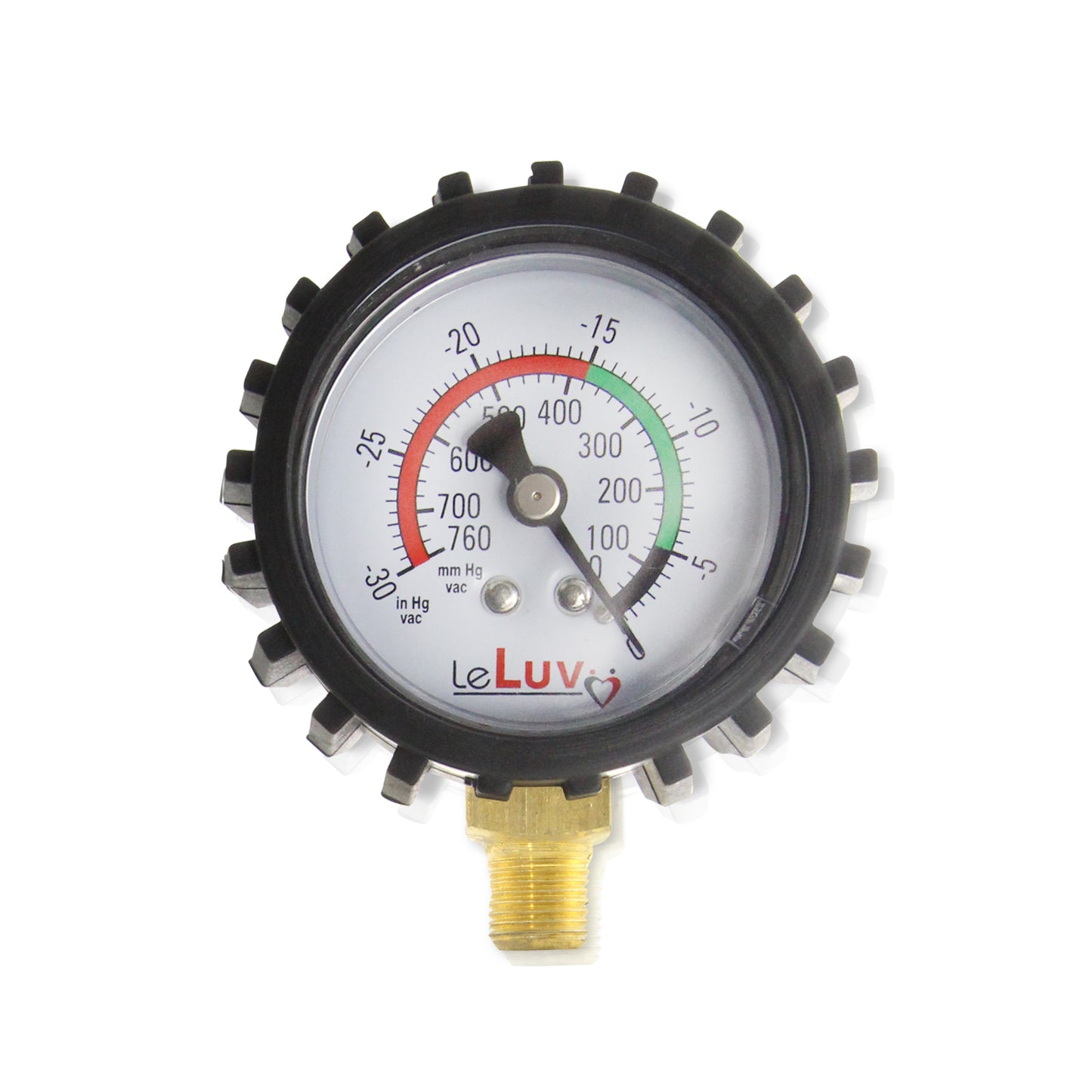 Precise Vacuum Gauge Upgrade for Maxi/Ultima/JacVac Pump Handles - 1/8" NPT