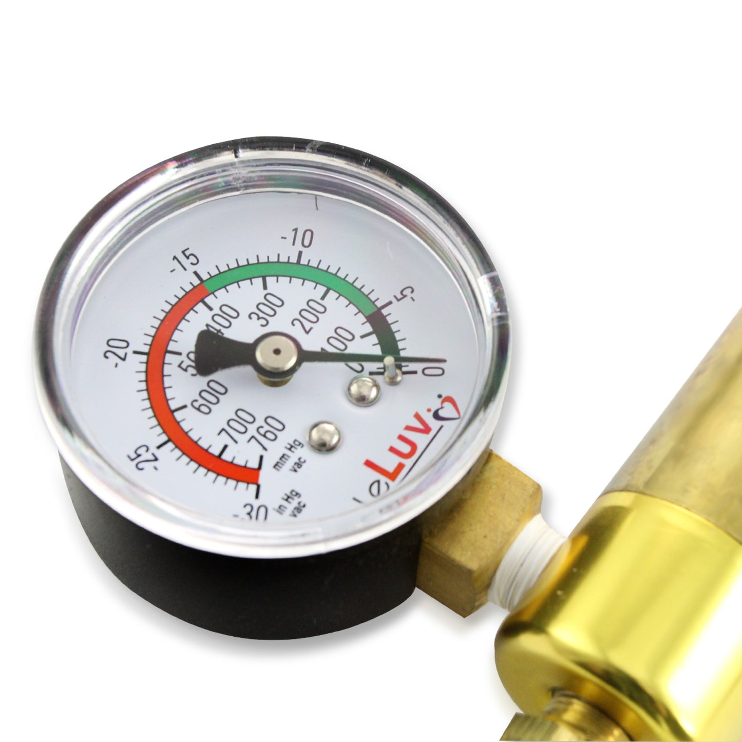 Precise Vacuum Gauge Upgrade for Maxi/Ultima/JacVac Pump Handles - 1/8" NPT