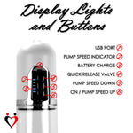 AUTO 2.4" x 8" Penis Pump Kit with 1 Sleeve & 1 Cock Ring