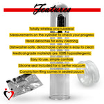 AUTO 2.4" x 8" Penis Pump Kit with 1 Sleeve & 1 Cock Ring