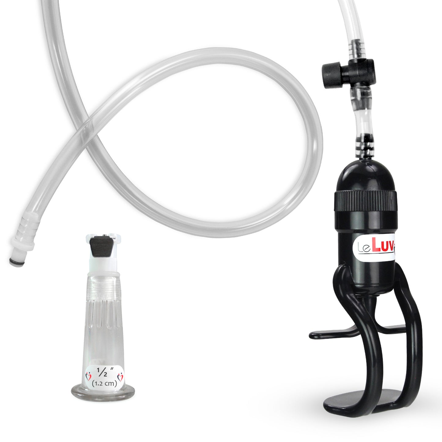 .50 Inch 1.2 cm Extra-Small EasyOp Z Grip Clitoris Vacuum Suction Pump