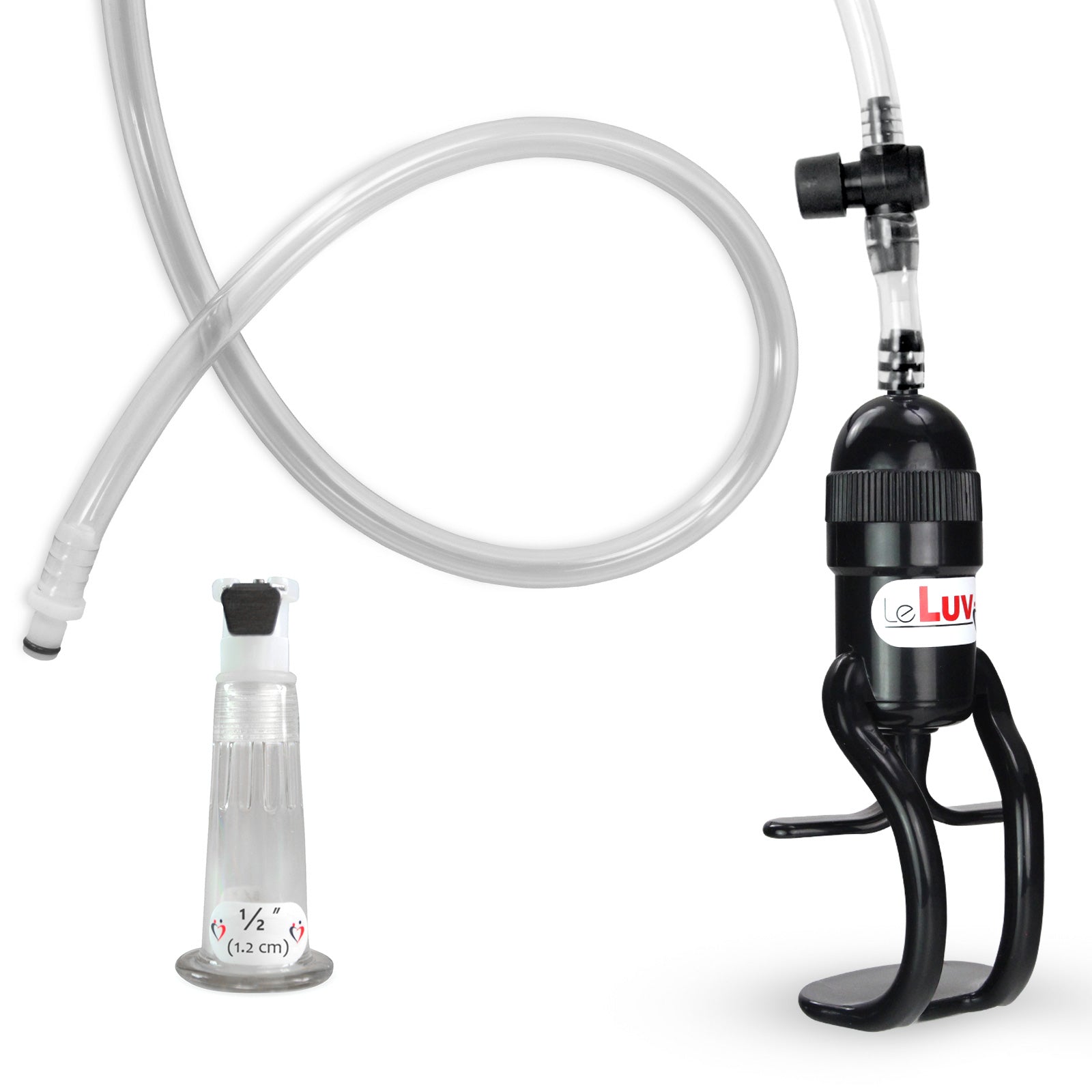 .50 Inch 1.2 cm Extra-Small EasyOp Z Grip Clitoris Vacuum Suction Pump