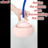 LeLuv Breast Pump | Tgrip Handle, Single or Pair of Cups