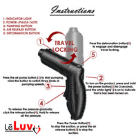LeLuv Transformer - Automatic Penis Pump - Vacuum Sealer